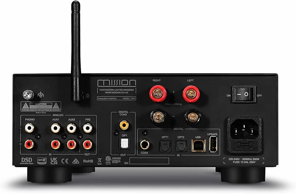 Mission 778x + elac debut b6.3 diffusori + cavo supra omaggio