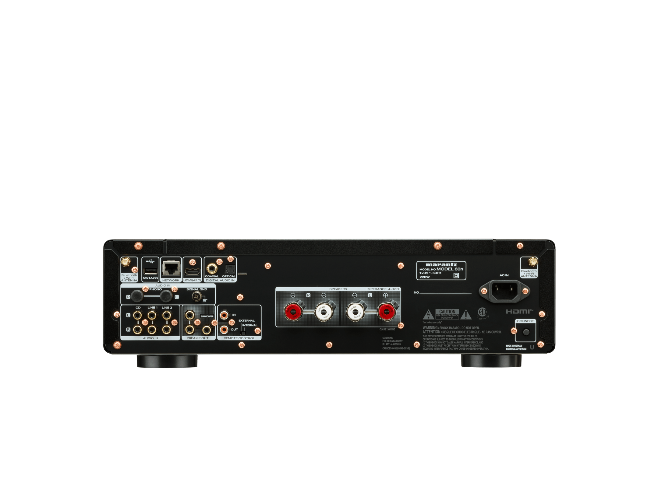 Marantz model 60n silver amplificatore con streamer di rete HEOS