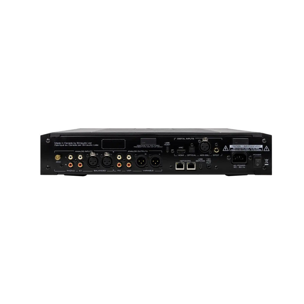 Moon 491 preamplificatore streamer di rete
