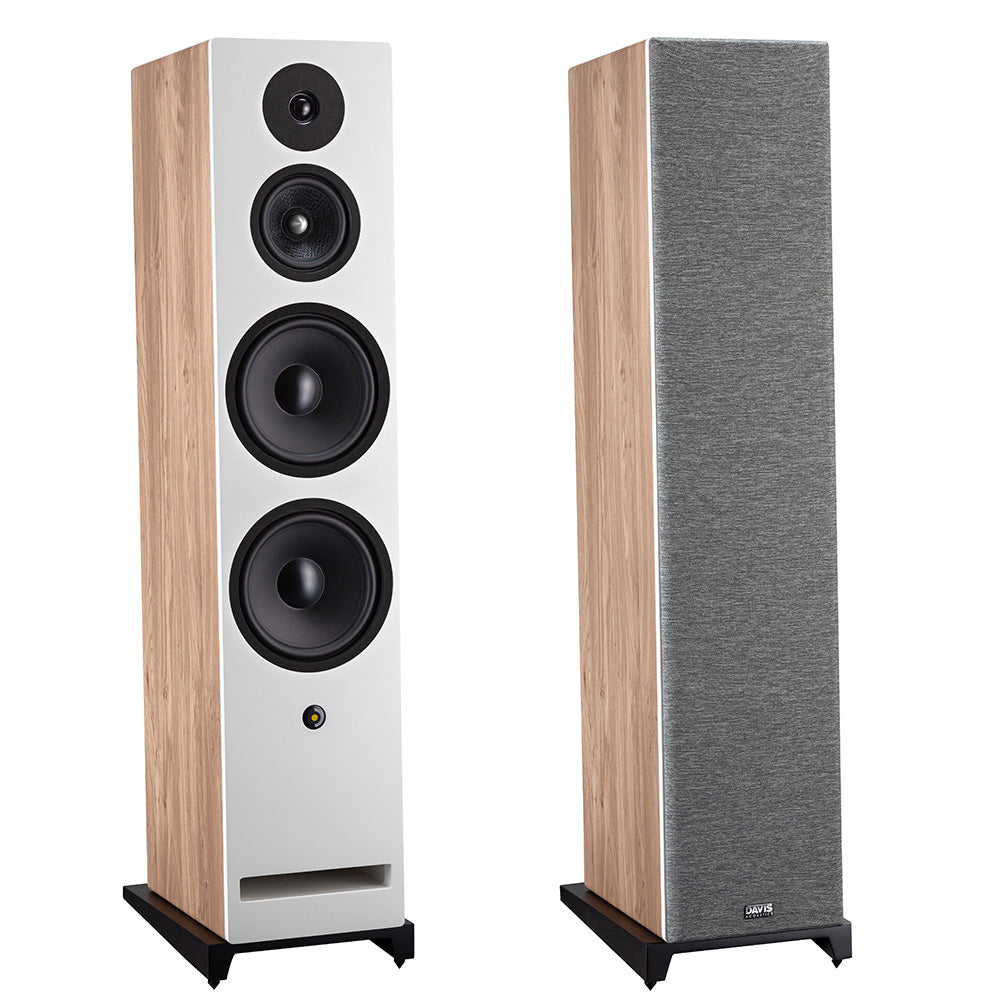 Davis Acoustics krypton 10 bianco-rovere diffusori da pavimento