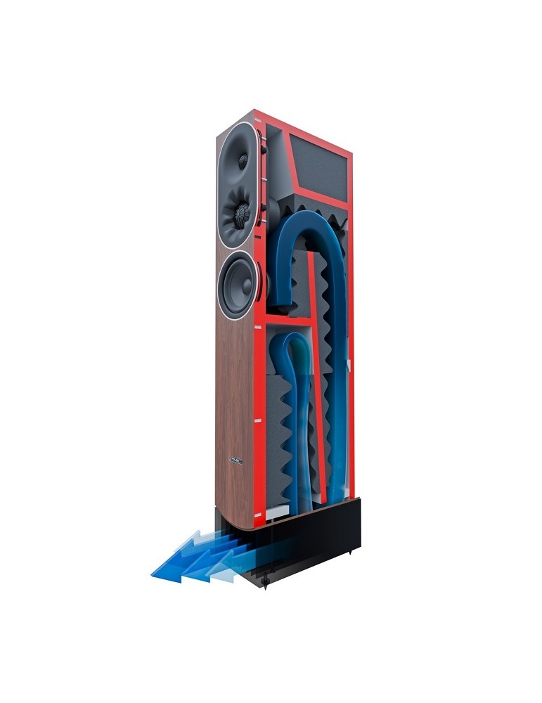 PMC Prophecy 7 natural walnut diffusori da pavimento 3 vie