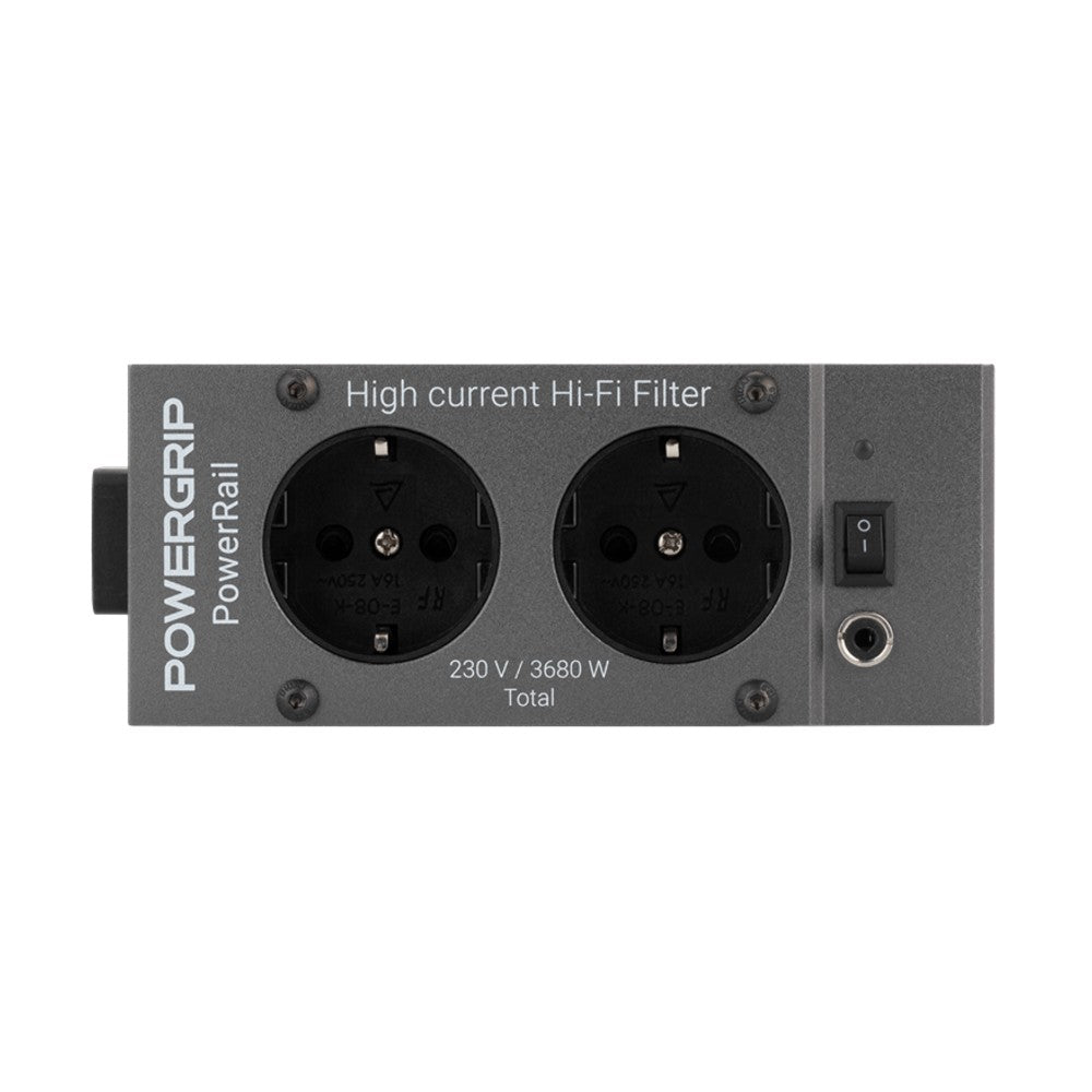 Powergrip PowerRail Modulo Filtro di Rete Componibile 2 Prese 3.680 W