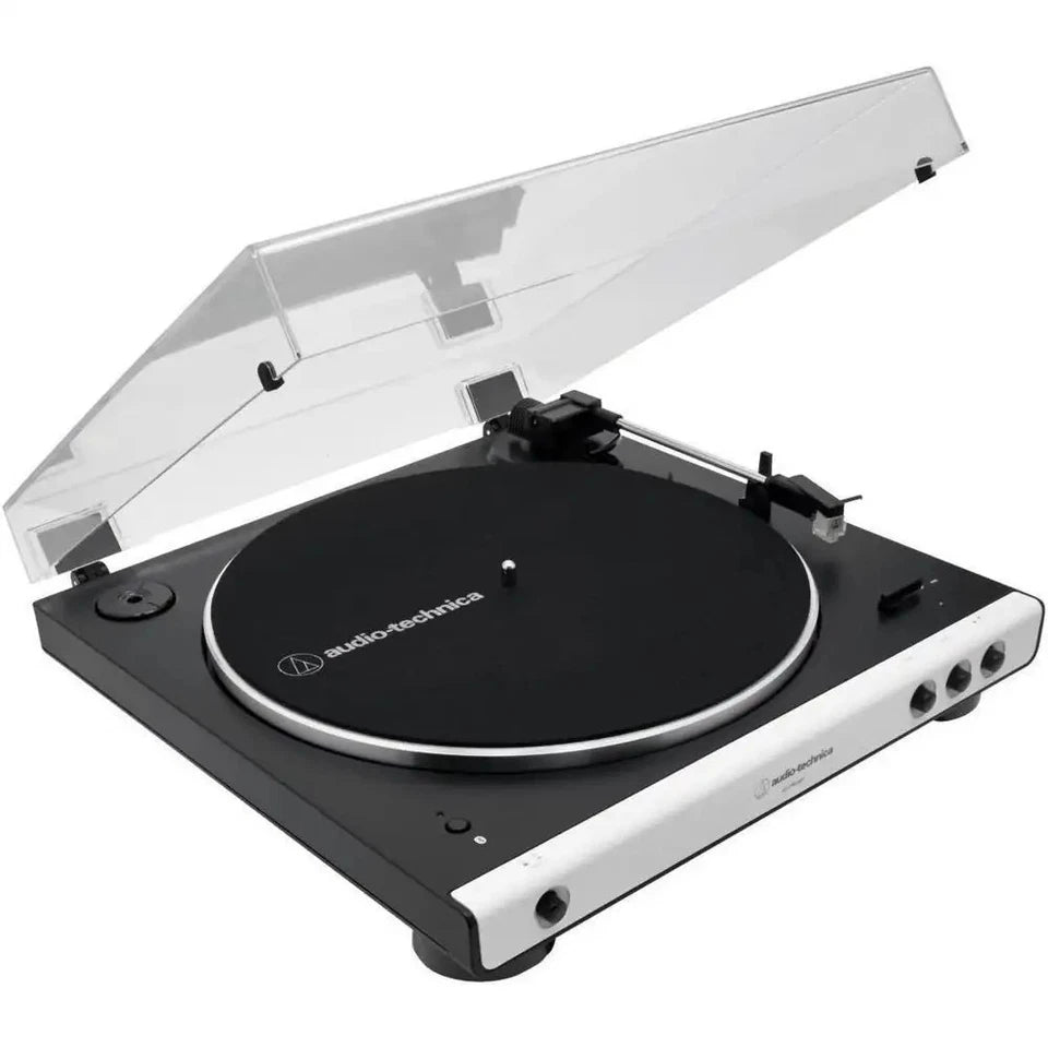 AUDIO TECHNICA AT-LP60XBT bianco giradischi automatico e bluetooth