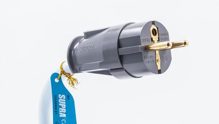 Supra LoRad 2.5 mkII terminato IEC e SCHUKO cavo di alimentazione di qualità 2 metri