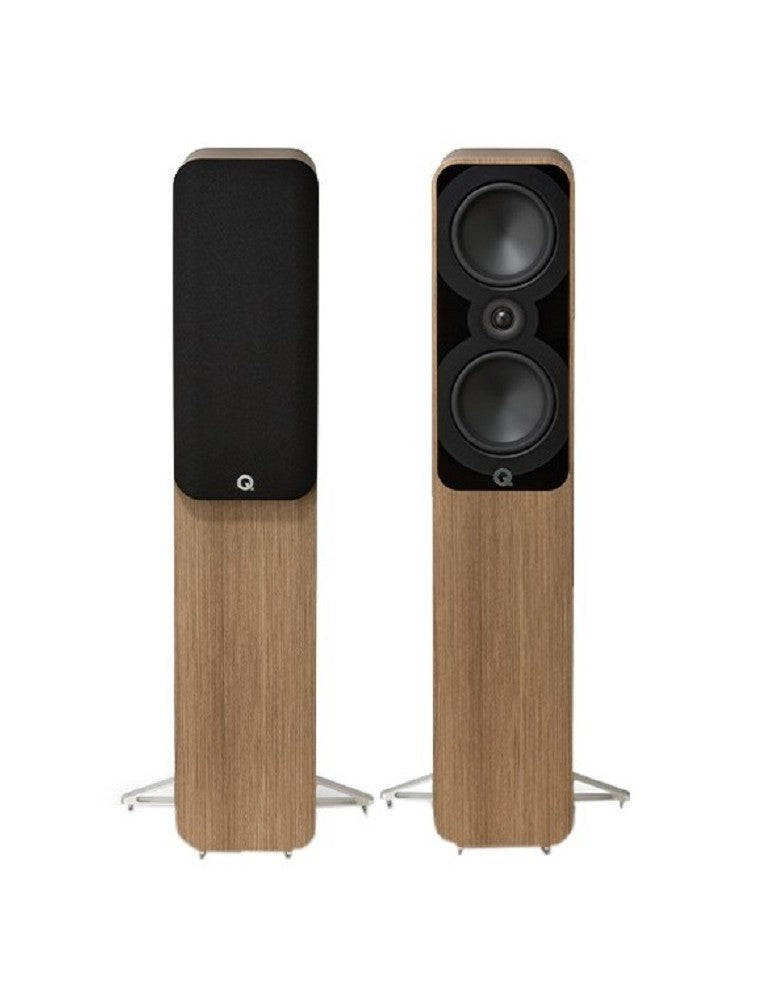 Q Acoustics 5040 oak quercia diffusori da pavimento