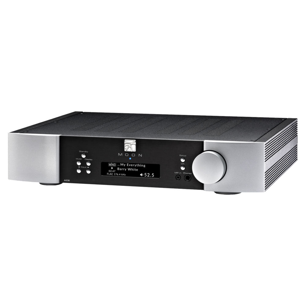 Moon Ace nero-silver amplificatore integrato all in one nuovo