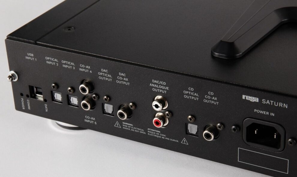 Rega Saturn MK3 lettore cd e dac Wolfson WM8742