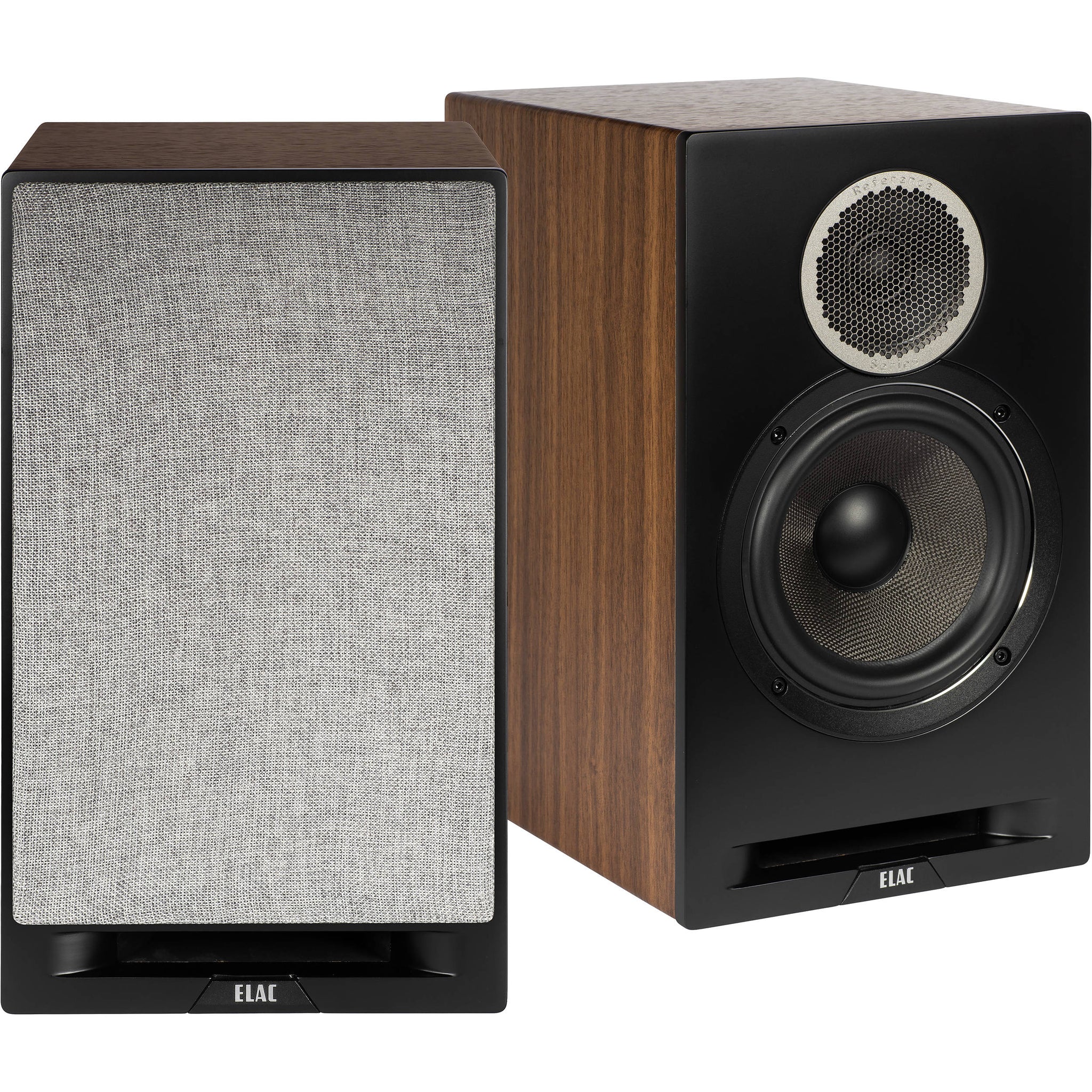 Elac debut reference DBR 62 legno scuro diffusori 2 vie bass reflex