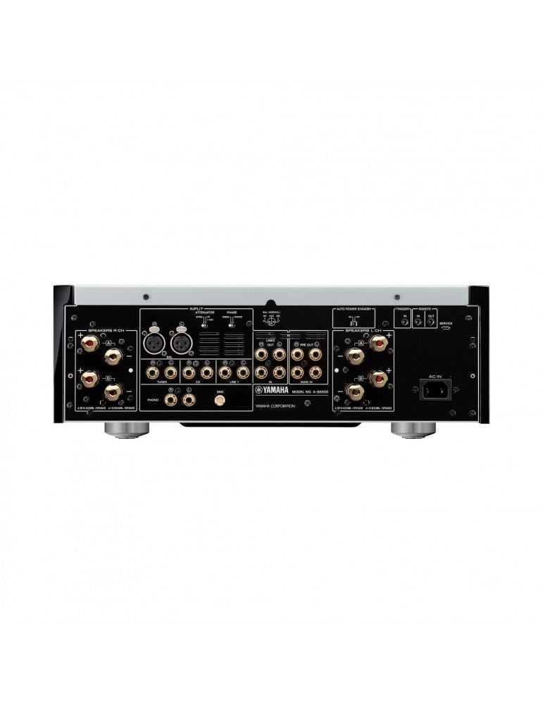 Yamaha as2200 silver amplificatore integrato 2x90 watt xlr e phono mm-mc