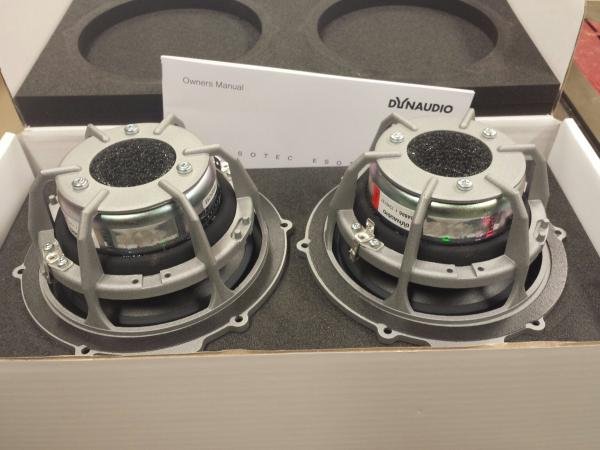 【週末値下げ】DYNAUDIO ESOTAR2 650 ウーファー Dynaudio Esotar2 650 midwoofer cono in PHA, bobina Ø 75 mm