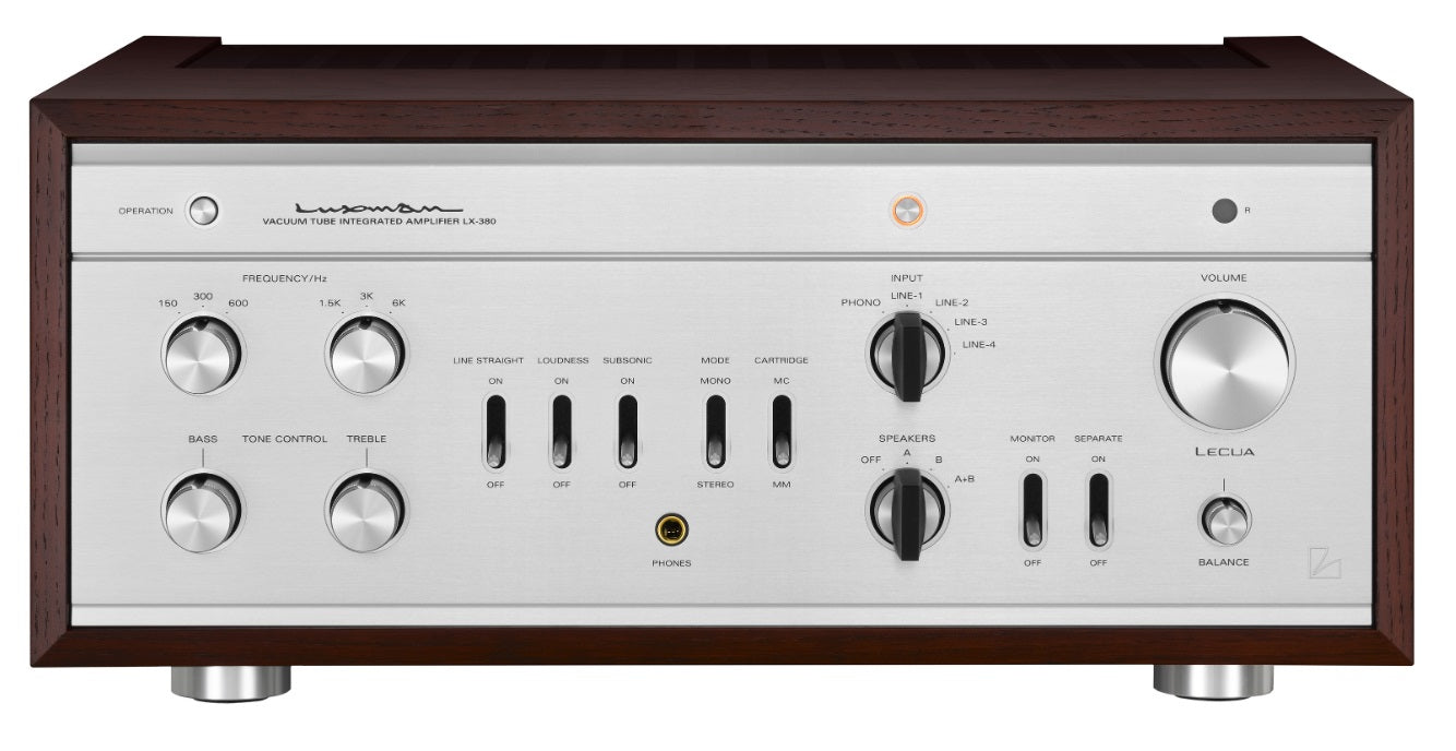Luxman LX-380 integrato stereo Hi-End a valvole 6L6GC x 4 18W x 2