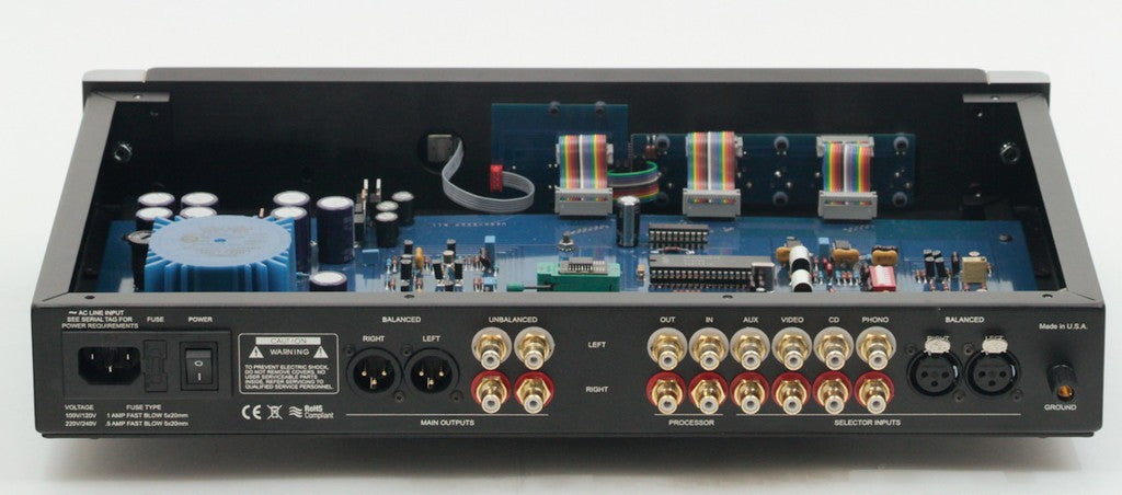 Coda CP preamplificatore stereo bilanciato in classe A mosfet con phono DEMO