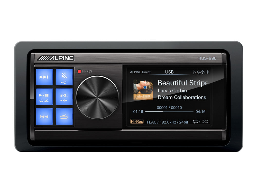 Alpine HDS-990 lettore multimediale a 192kHz/24Bit