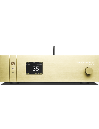 Gold Note IS-1000 deluxe gold Integrato Hi-End con DAC PCM-1792A