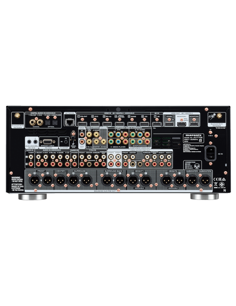Marantz Av 7706 preamplificatore 11.2 dolby atmos 8K