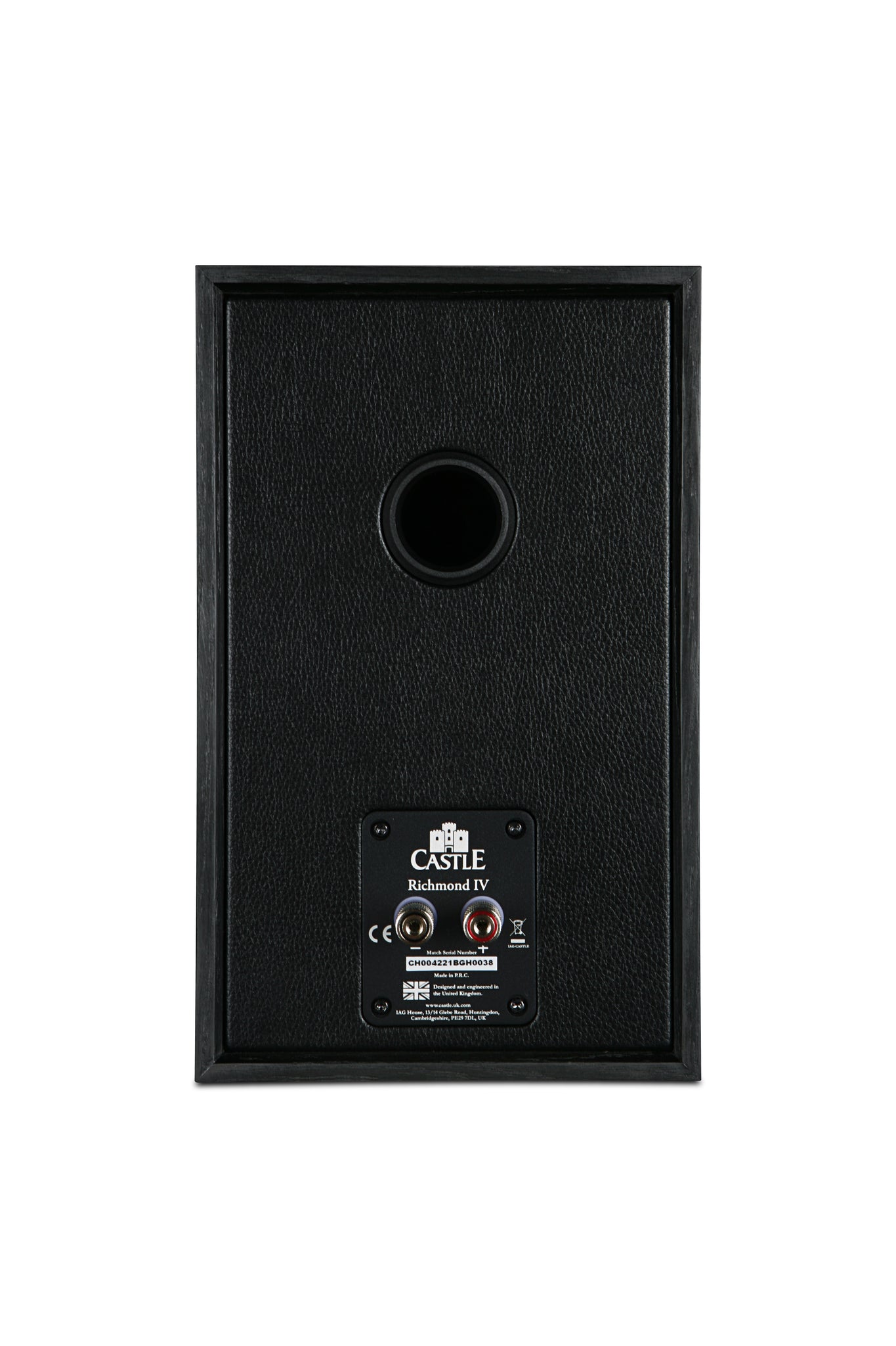 Castle richmond IV nero diffusori da stand 2 vie bass reflex