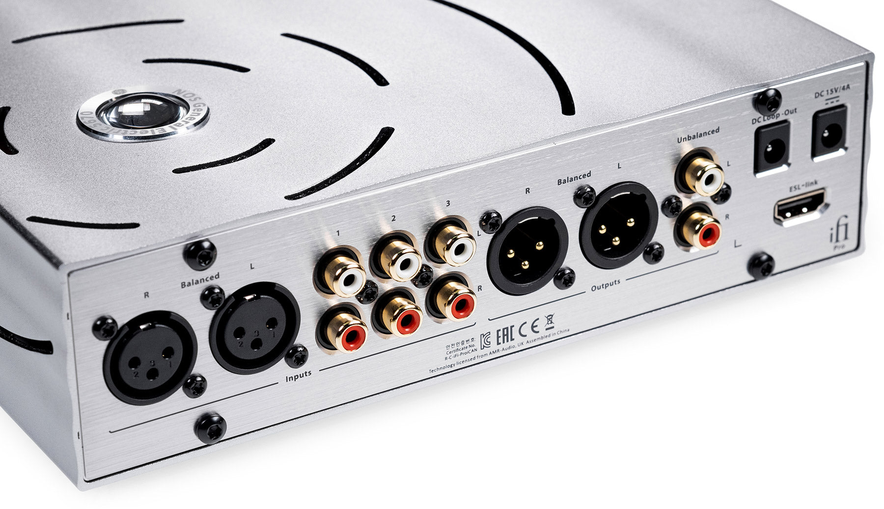 Ifi Audio Pro iCAN signature Amplificatore per cuffie analogico e preamplificatore