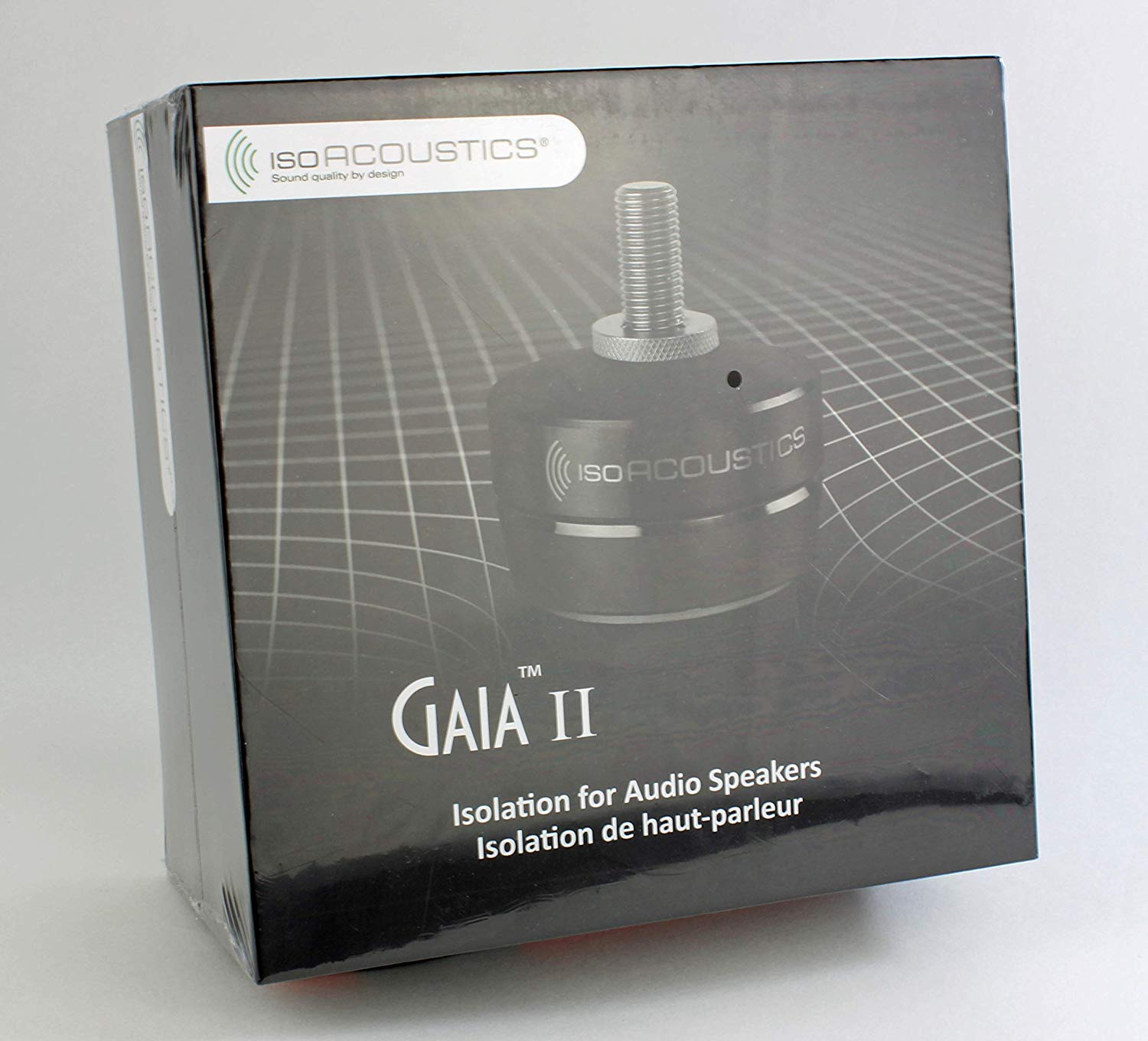 ISOACOUSTICS GAIA II set 4 isolatori acustici per diffusori da pavimento fino a 54 kg