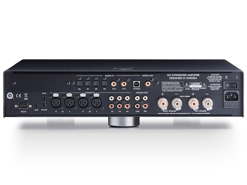 Primare I35 DAC silver integrato a tecnologia UFPD 2 dac integrato AKM AK4497
