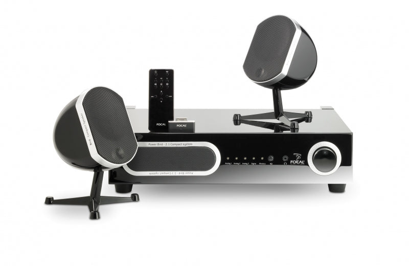 FOCAL BIRD PACK 2.1 NERO SISTEMA COMPLETO AMPLI/SUB/DIFFUSORI
