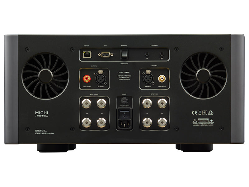 Rotel Michi S5 finale stereo da 500/800W canale su 8/4 ohm dual mono Hi-End
