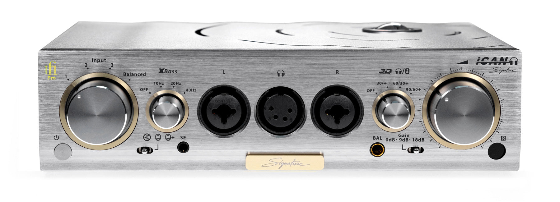 Ifi Audio Pro iCAN signature Amplificatore per cuffie analogico e preamplificatore