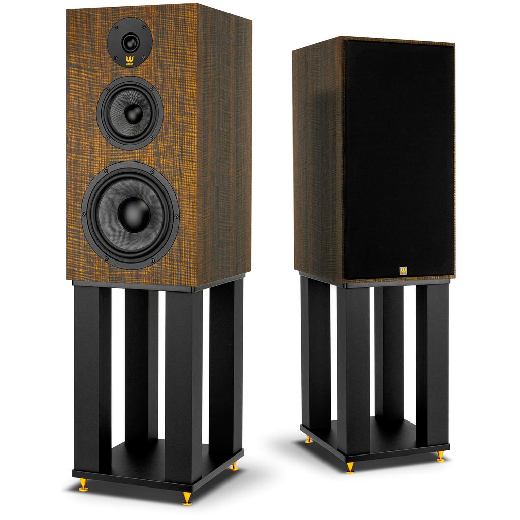 Wilson classic tobacco diffusori 3 vie bass reflex con piedistalli