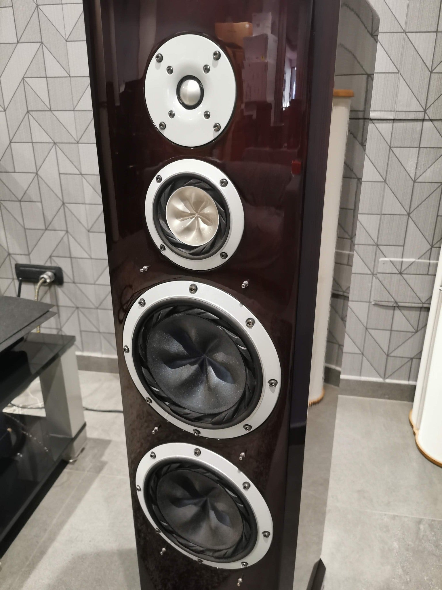 Fostex G2000A mogano laccato cp diffusori 3 vie EX-DEMO