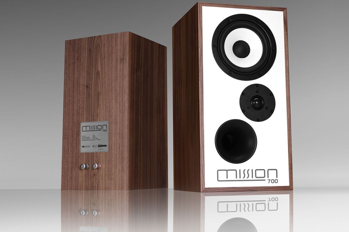 Mission 700 noce diffusori 2 vie bass reflex new 2023