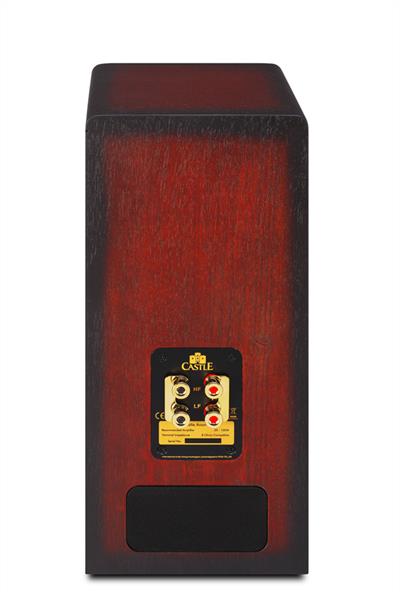 Castle Avon 2 mogano diffusori da scaffale 3 vie in linea di trasmissione