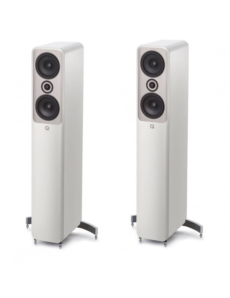 Q Acoustics concept 50 bianche diffusori da pavimento