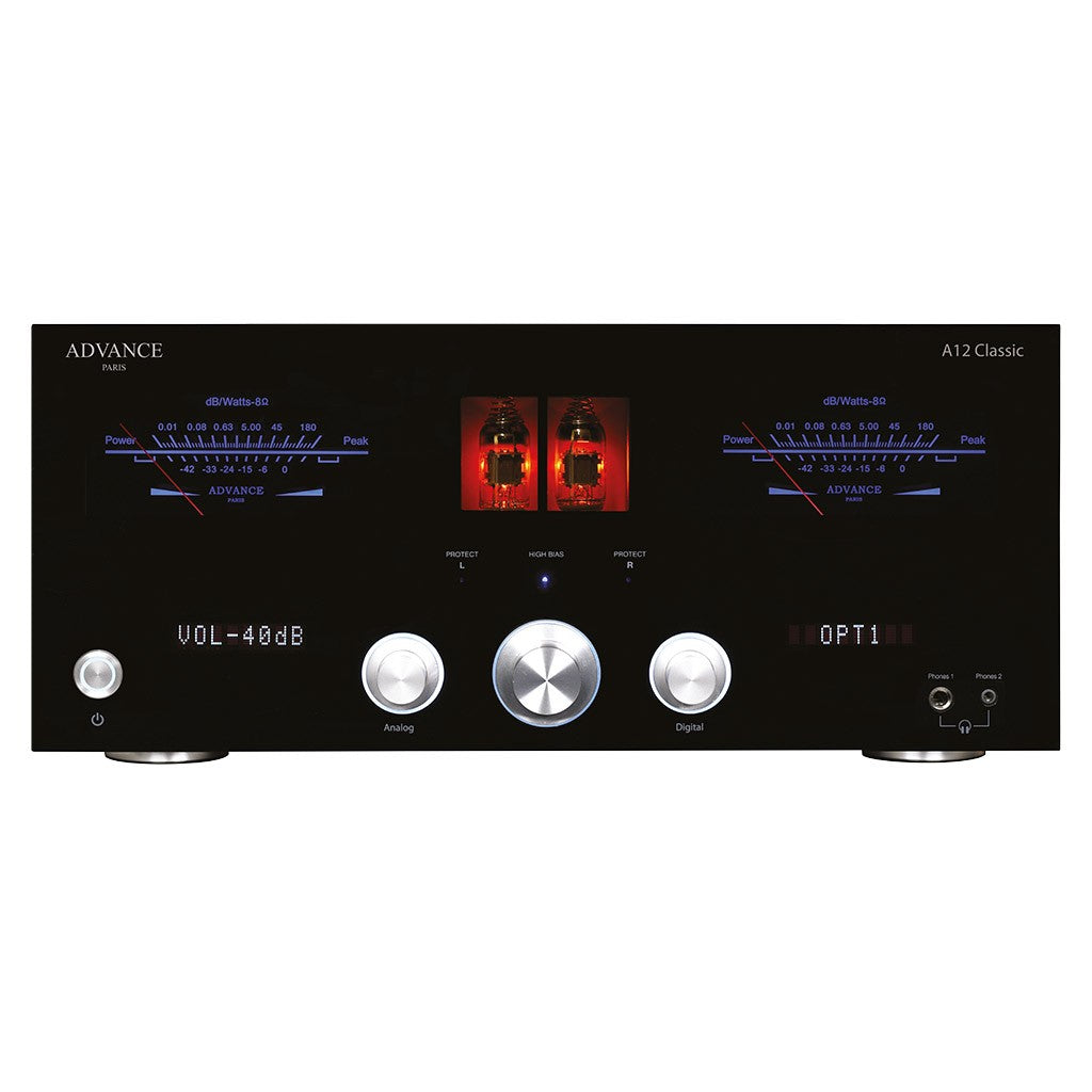 ADVANCE PARIS A12 CLASSIC integrato stereofonico ibrido con DAC incorporato