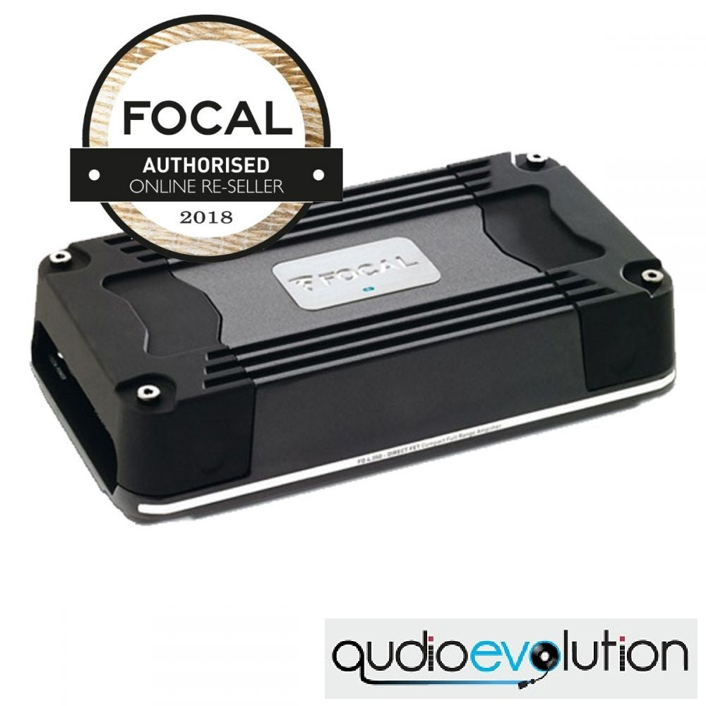Focal FDS 4.350 amplificatore 4/3/2 canali compatto classe D grandezza 199 x 108 x 43 mm