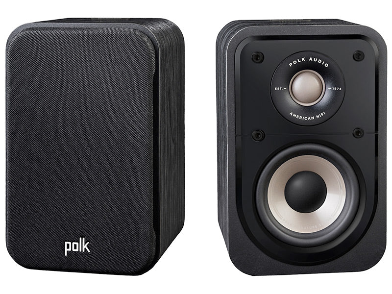 Polk Audio S10e nero diffusori 2 vie da stand bass reflex