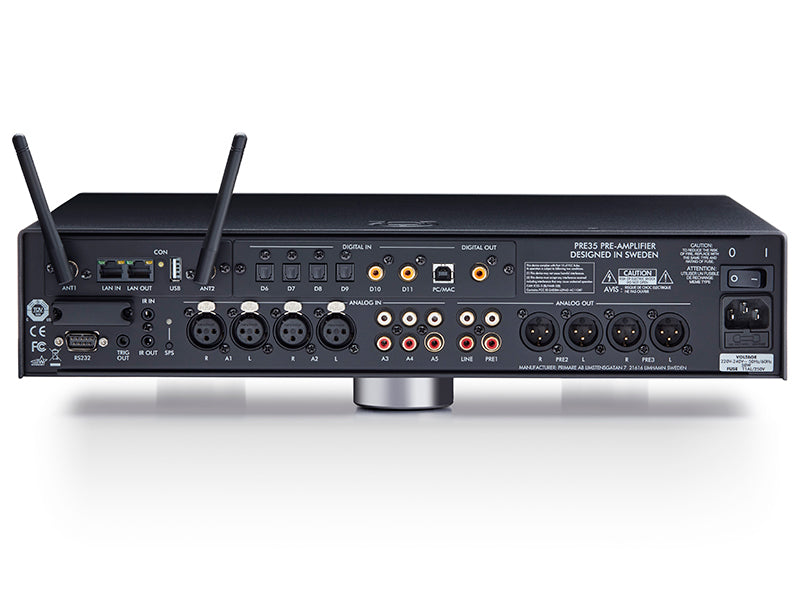 Primare PRE35 PRISMA silver Preamplificatore stereo Componentistica superselezionata con dac