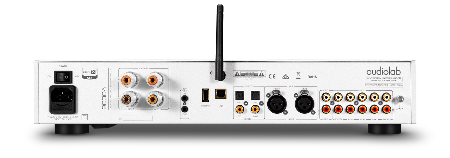 Audiolab 9000A nero Amplificatore integrato stereo 2 X 100 W DAC ESS Sabre ES9038Pro