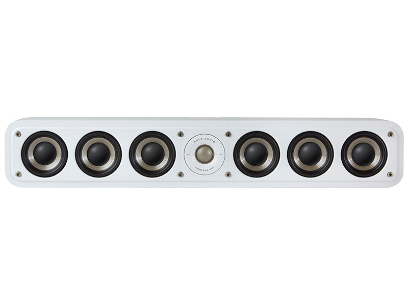 Polk Audio S35e bianco canale centrale slim 2 vie bass reflex