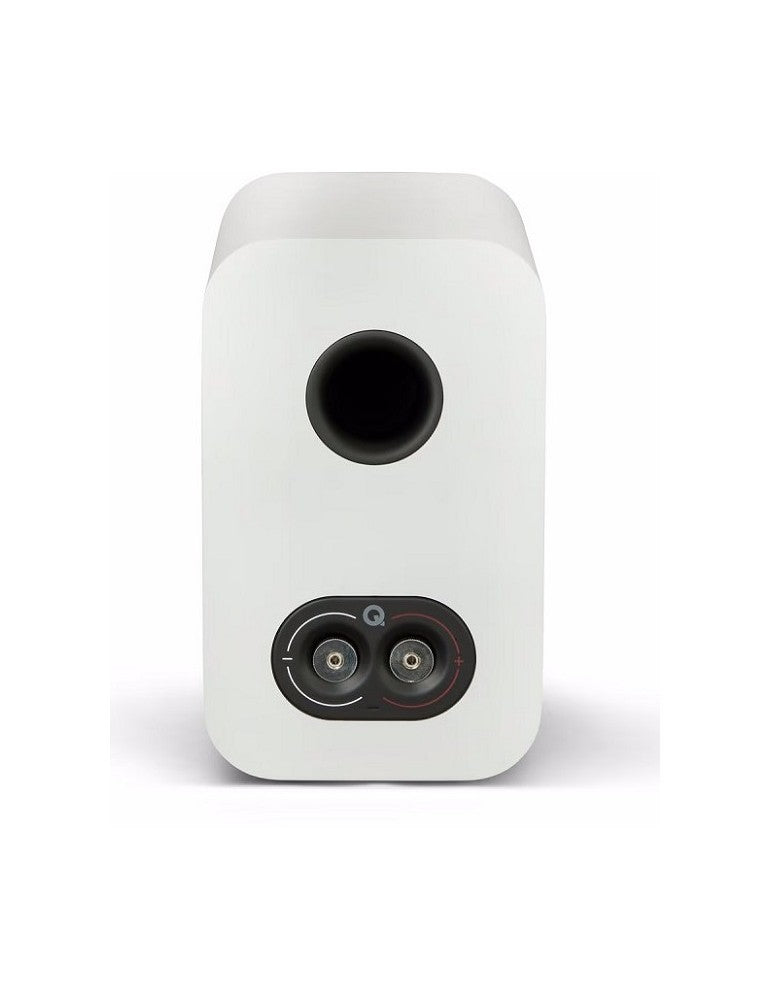 Q Acoustics 5010 bianco satinato diffusori da stand bass reflex