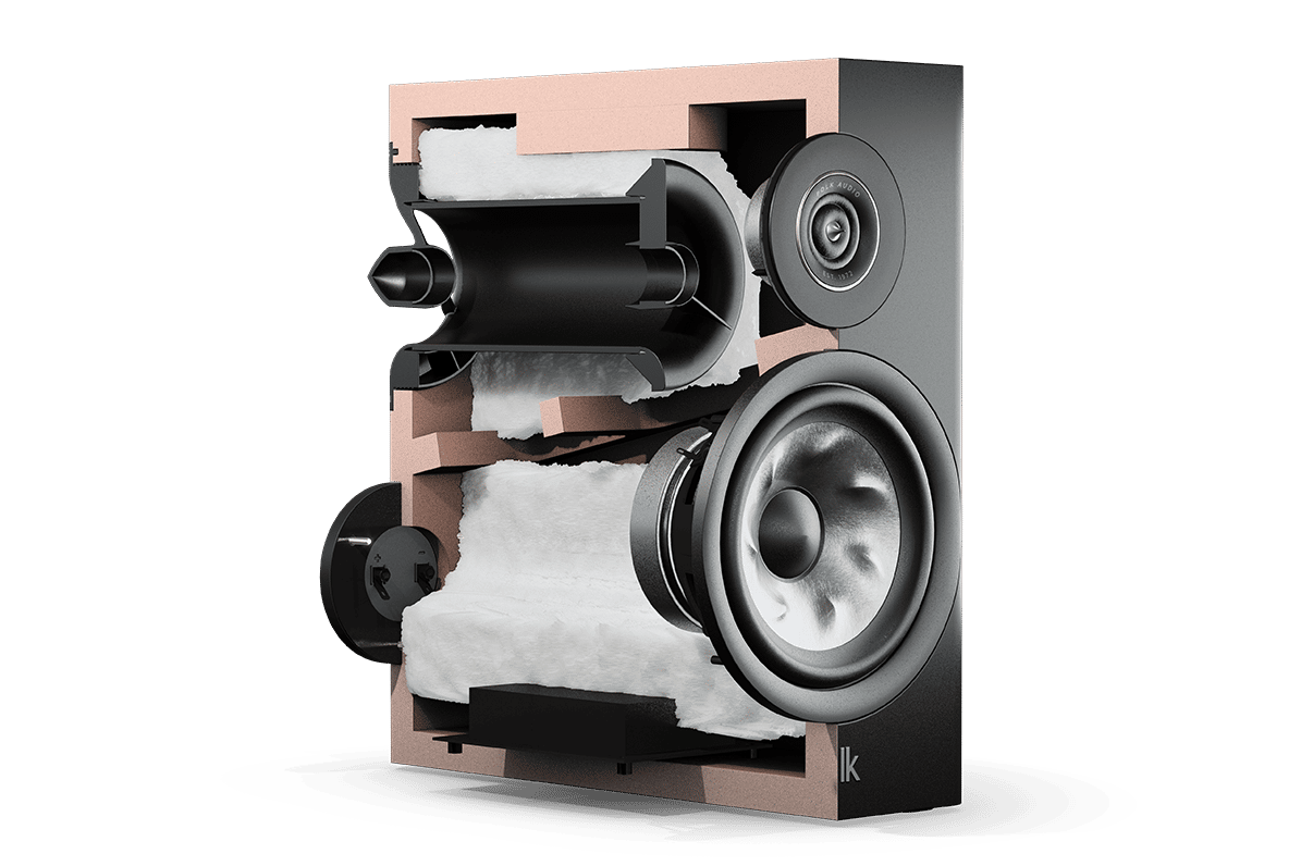 Polk Audio Reserve R100 noce diffusori 2 vie bass reflex