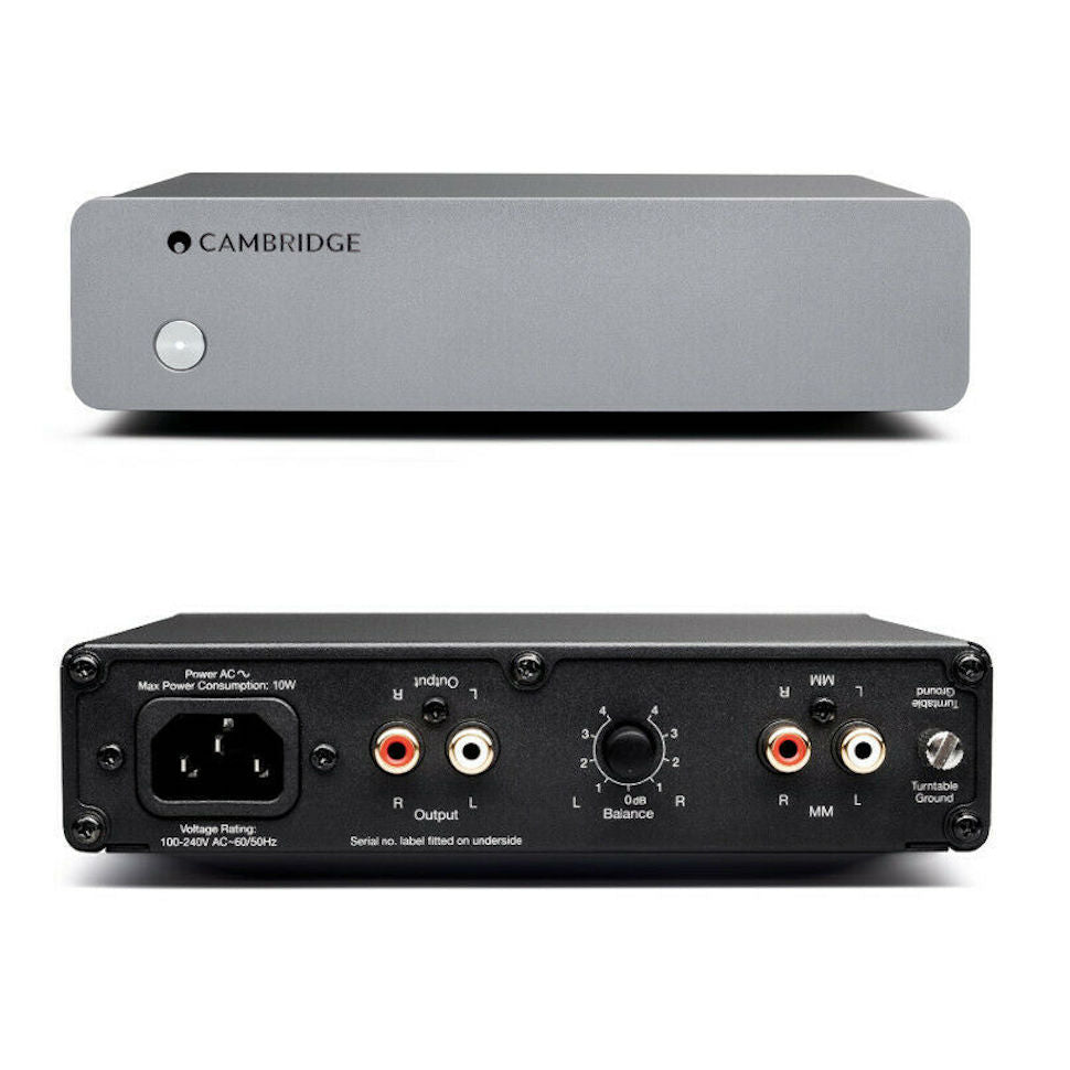 CAMBRIDGE AUDIO SOLO PREAMPLIFICATORE FONO MM NUOVO GARANZIA UFFICIALE ITALIA