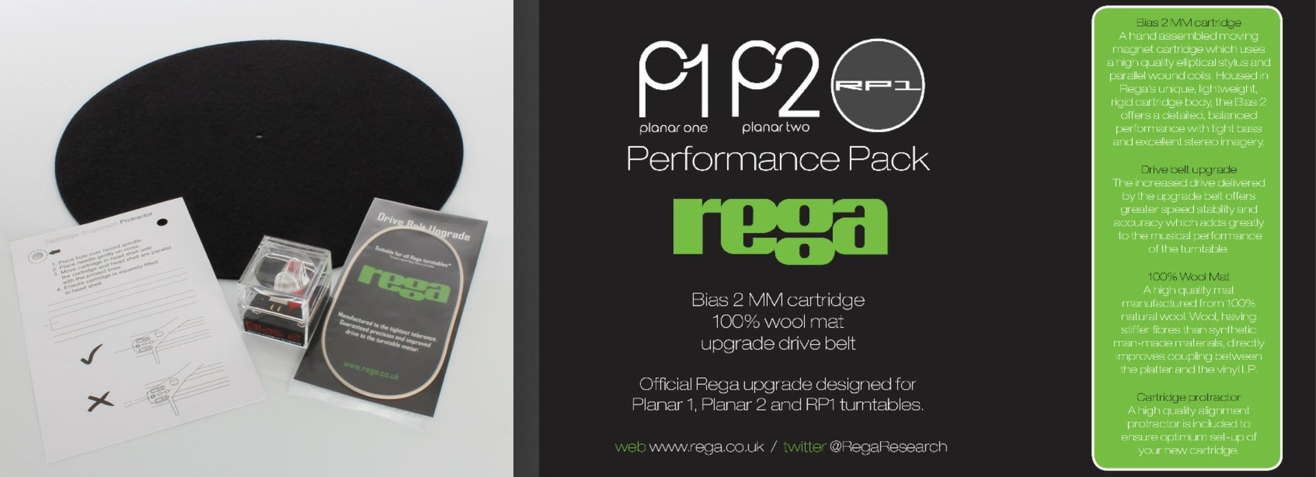 REGA PERFORMANCE PACK KIT UPGRADE PER PLANAR 1 E 2