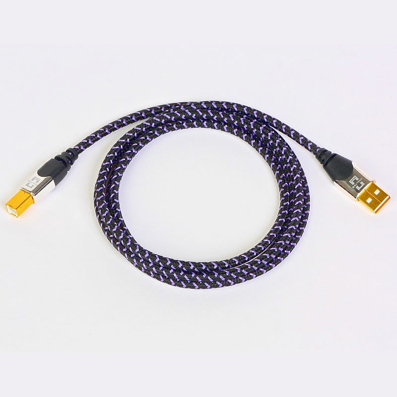 Analysis plus purple plus usb 2.0 A-B da 1.5 mt rame puro doppia schermatura