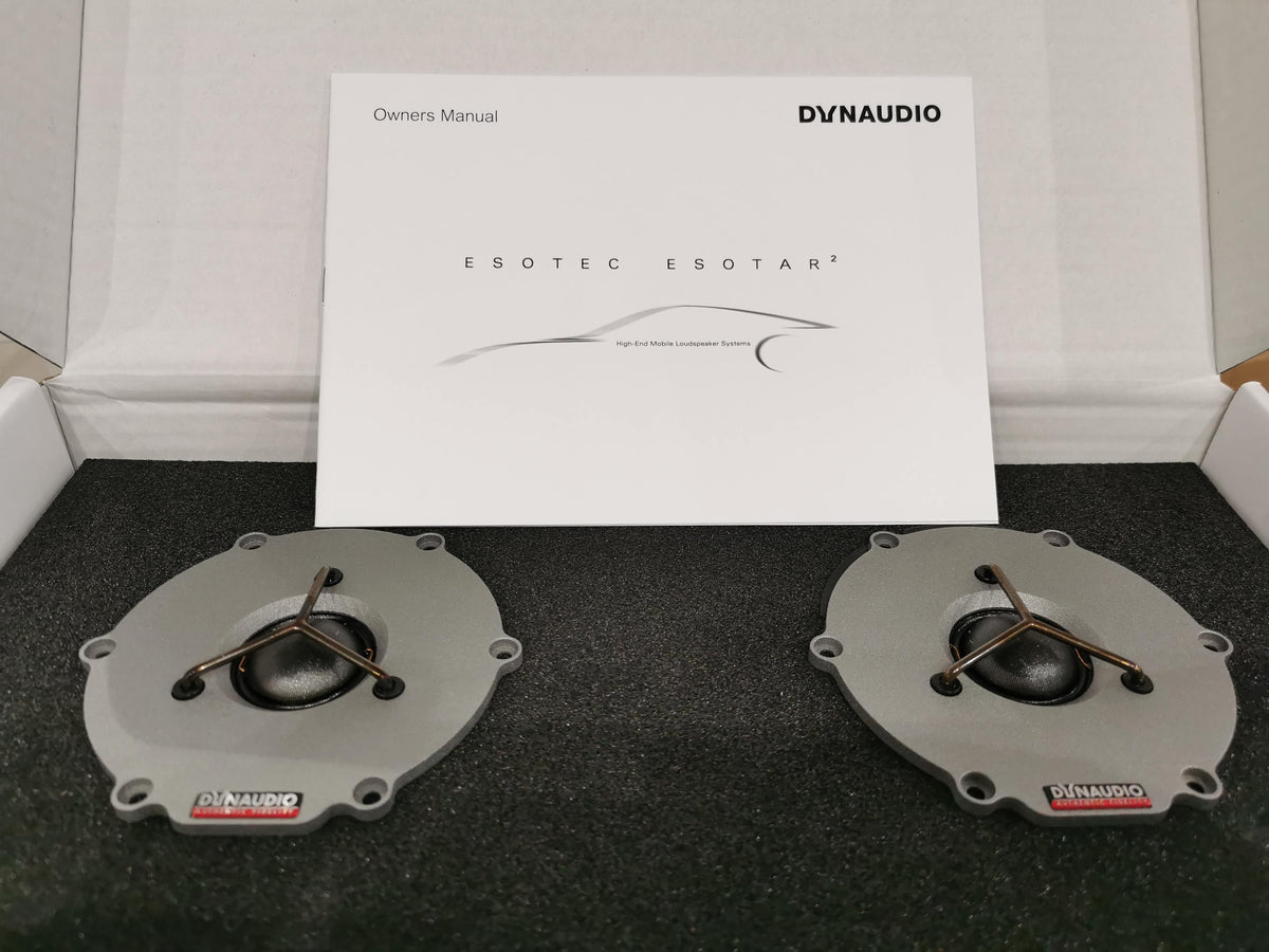 DYNAUDIO ESOTAR2 110 ツィーター DYNAUDIO ESOTAR2 110 COPPIA TWEETER AUDIOPHILE NUOVI