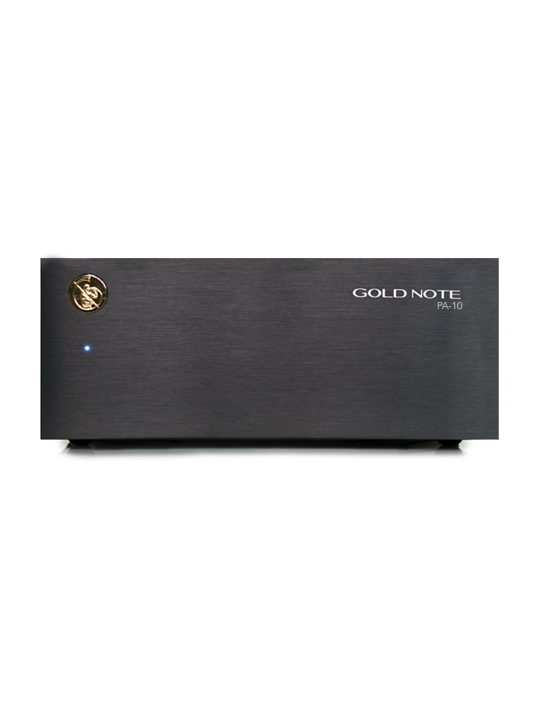 Gold Note PA10 nero finale stereofonico 2x150 watt rms su 4 ohm