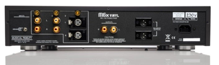 Musical Fidelity M6x Vinyl silver stadio phono MM/MC di altissime prestazioni