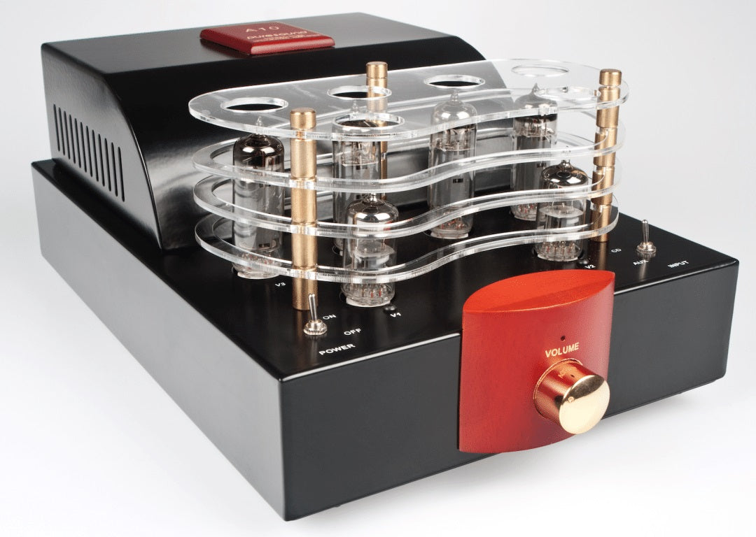 Pure sound A10LE integrato a valvole in classe A 10 watt a canale