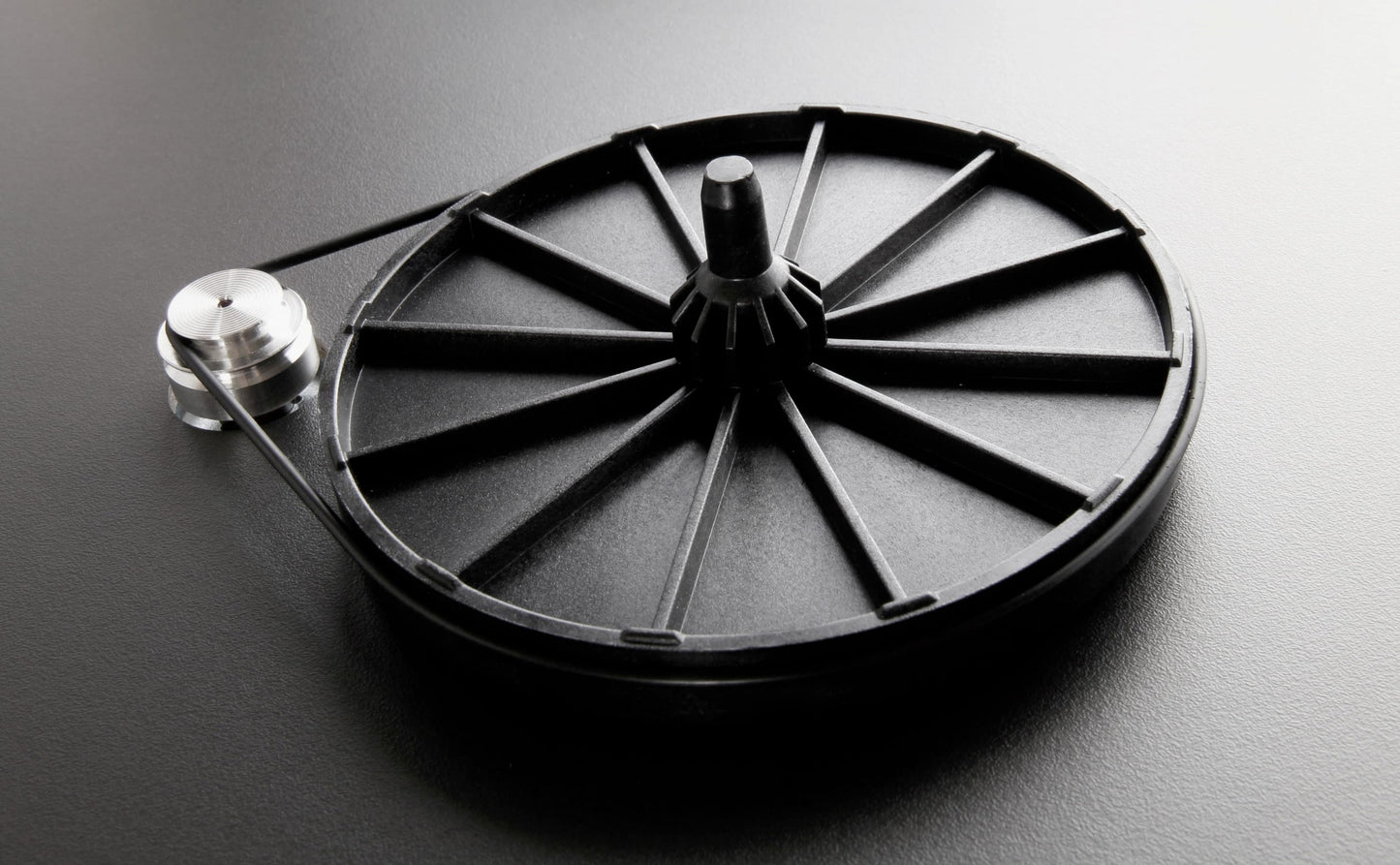 Rega Planar 1 nero satinato giradischi completo di testina e coperchio