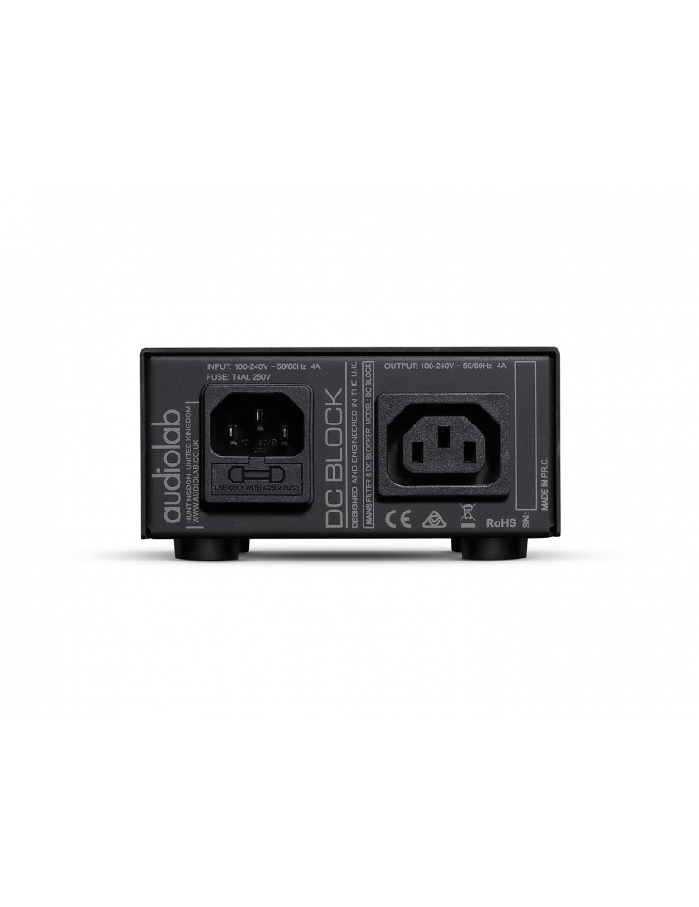 Audiolab DC BLOCK nero filtro di alimentazione e condizionatore di
