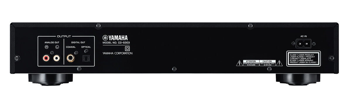 Yamaha cds303 nero lettore cd usb compatibilità MP3/WMA/LPCM/FLAC