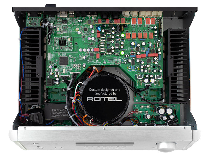 Rotel Ra 1572 MkII nero amplificatore integrato 2x120 watt rms in classe AB NUOVO